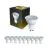 Multipack 10x Bright Choice LED-Spot GU10 PAR16 4W 345lm 36D - 827 Extra Warmweiß | Ersatz Für 50W