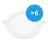 Multipack 6x Bright Choice LED Downlight UltraSlim 24W 1950lm 110D - 840 Kaltweiß | 295mm - Ausschnitt 280mm
