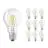 Multipack 10x Ledvance Classic LED E27 Birne Fadenlampe Klar 4W 470lm - 827 Extra Warmweiß | Ersatz für 40W
