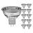 Multipack 10x Noxion LED-Spot GU5.3 MR16 7.5W 621lm 36D - 827 Extra Warmweiß | Dimmbar - Ersatz für 50W