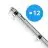 Multipack 12x Noxion LED Feuchtraumleuchte Poseidon V3.0 18-30W 2340-4200lm - 830-865 CCT | 120cm - Durchgangsverdrahtung (5x2.5mm2)