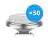 Multipack 50x Noxion Spot LED-Spot G53 AR111 7.2W 450lm 40D - 918-927 Dim To Warm | Höchste Farbwiedergabe - Dimmbar - Ersatz Für 50W