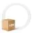 Multipack 10x Ledvance LED Röhre T9 Value rund (EM/Mains) 18.3W 2200lm - 840 Kaltweiß | Ersatz für 32W