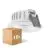 Multipack 4x Ledvance LED-Spot Air Fix Aluminium Weiß 6W 510lm 36D - 930 Warmweiß | Ausschnitt 68mm - IP65 - Höchste Farbwiedergabe - Dimmbar