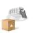 Multipack 4x Ledvance LED-Spot Air Fix Aluminium Weiß 6W 570lm 36D - 940 Kaltweiß | Ausschnitt 68mm - IP65 - Höchste Farbwiedergabe - Dimmbar