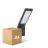 Multipack 4x Steinel Led-Scheinwerfer XLED Home Anthrazit 10.5W 550lm - 830 Warmweiß | IP44 - Bewegungssensor - Symmetrisch
