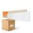 Multipack 4x Ledvance LED Panel Kompakt Aluminium Weiß 33W 3630lm - 840 Kaltweiß | 120x30cm