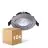 Multipack 10x Noxion LED Schwenkbar Slim Spot Silber Rund 6W 550lm 60D - 927 Extra Warmweiß | 85mm - IP54 - Dimmbar - Höchste Farbwiedergabe
