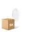 Multipack 5x Ledvance Surface rund 250 13W 840 960lm Weiß IP44 | inkl. Sensor - Kaltweiß