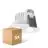 Multipack 5x Ledvance LED-Spot Adjust Aluminium Weiß 8W 680lm 36D - 930 Warmweiß | Ausschnitt 68mm - IP20 - Höchste Farbwiedergabe - Dimmbar