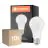 Multipack 10x Ledvance Classic LED E27 Birne Matt 8.5W 806lm - 827 Extra Warmweiß | Ersatz für 60W