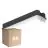 Multipack 6x Ledvance Led-Wand- Und Deckenleuchte Compact Schwarz 8W 840lm - 830 Warmweiß | 356x115mm - IP65