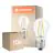 Multipack 10x Ledvance Classic LED E27 Birne Fadenlampe Klar 1W 136lm - 827 Extra Warmweiß | Ersatz Für 15W