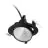 Philips Led-Spot Greenspace Accent Elbow Aluminium Schwarz 31W 4000lm 36D - 830 Warmweiß | 163mm - IP20 - Interact Dimmbar
