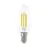 Eglo LED Kerze E14 Fadenlampe Klar 2.2W 470lm - 830 Warmweiß | Ersatz Für 40W