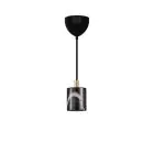 Nordlux Siv Pendelleuchte Marmor und Metall Schwarz | 65mm - Geeignet für E27