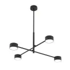 Emibig Deckenleuchte Natsu Stahl Schwarz | Geeignet für 4x GX53 - Max 12W