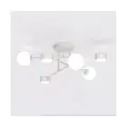 Emibig Deckenleuchte Holon Stahl Grau | Geeignet für 3x G9 - Max 8W, 3x GX53 - Max 12W