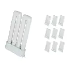 Multipack 10x Osram Dulux F 24W - 840 Kaltweiß | 4-Pins 