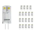 Multipack 20x Ledvance Performance LED Capsule G4 Klar 0.9W 100lm - 827 Extra Warmweiß | Ersatz für 10W