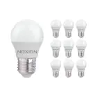 Multipack 10x Noxion Lucent Lustre LED E27 Kugel Matt 2.5W 250lm - 827 Extra Warmweiß | Ersatz für 25W