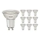 Multipack 10x Noxion LED-Spot GU10 PAR16 4W 345lm 36D - 827 Extra Warmweiß | Dimmbar - Ersatz für 50W