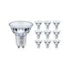 Multipack 10x Philips MASTER Value LED Spot GU10 PAR16 3.7W 270lm 36D - 922-927 Dim To Warm | Höchste Farbwiedergabe - Dimmbar - Ersatz Für 35W