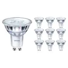 Multipack 10x Philips Corepro LED Spot GU10 PAR16 4.9W 460lm 36D - 830 Warmweiß | Ersatz für 65W