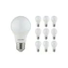 Multipack 10x Noxion Lucent Classic LED E27 Birne Matt 8W 806lm - 827 Extra Warmweiß | Ersatz für 60W