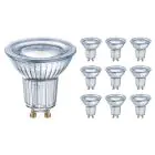 Multipack 10x Ledvance Performance LED-Spot Reflektor GU10 PAR16 4.3W 350lm 120D - 827 Extra Warmweiß | Ersatz für 32W