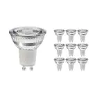 Multipack 10x Noxion Lucent LED-Spot GU10 PAR16 4.8W 450lm 36D - 840 Kaltweiß | Ersatz für 65W