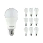 Multipack 10x Noxion Lucent Classic LED E27 Birne Matt 9.5W 1055lm - 830 Warmweiß | Ersatz für 75W