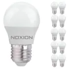 Multipack 10x Noxion Lucent Classic LED E27 Kugel Matt 4.5W 470lm - 827 Extra Warmweiß | Ersatz Für 40W