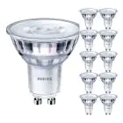 Multipack 10x Philips Corepro LED Spot GU10 PAR16 4.9W 485lm 36D - 840 Kaltweiß | Ersatz für 65W