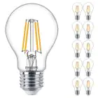 Multipack 10x Philips MASTER Value LED Glühbirne E27 Birne Klar 3.4W 470lm - 927 Extra Warmweiß | Höchste Farbwiedergabe - Dimmbar - Ersatz für 40W