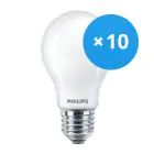 Multipack 10x Philips MASTER Value LED Glühbirne E27 Birne Matt 11.2W 1521lm - 927 Extra Warmweiß | Höchste Farbwiedergabe - Dimmbar - Ersatz für 100W