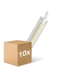 Multipack 10x Osram Slim Line LED R7s 118mm 12W 1521lm - 827 Extra Warmweiß | Ersatz für 100W