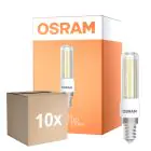 Multipack 10x Osram Special T Slim LED E14 Klar 6.5W 806lm - 827 Extra Warmweiß | Dimmbar - Ersatz Für 60W