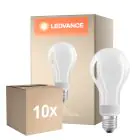 Multipack 10x Ledvance Classic LED E27 Birne Fadenlampe Matt 18W 2452lm - 827 Extra Warmweiß | Dimmbar - Ersatz für 150W