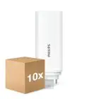 Multipack 10x Philips CorePro PL-T LED Glühbirne HF 9W - 830 Warmweiß | 4-Pins - Ersatz Für 26W