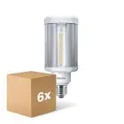 Multipack 6x Philips TrueForce LED E27 HPL Klar 28W 4000lm 360D - 840 Kaltweiß | Ersatz für 125W