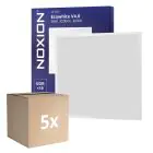 Multipack 5x Noxion LED Panel Ecowhite V4.0 28W 3200lm - 830 Warmweiß | 60x60cm - UGR 