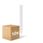 Multipack 10x Noxion Lucent PL-S LED  6W - 827 Extra Warmweiß | 2-Pins - Ersatz Für 11W