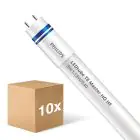 Multipack 10x Philips LED Röhre T8 MASTER (HF) High Output 8W 1050lm - 840 Kaltweiß | 60cm - Ersatz Für 18W