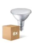 Multipack 6x Philips CorePro LED Glühbirne Reflektor E27 PAR38 9W 750lm 25D - 927 Extra Warmweiß | Höchste Farbwiedergabe - Ersatz für 60W
