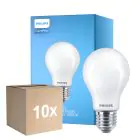 Multipack 10x Philips Corepro LED Glühbirne E27 Birne Matt 4.5W 470lm - 830 Warmweiß | Ersatz für 40W