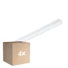 Multipack 4x Philips LED Deckenleuchte CoreLine BN126C 49W 6400lm - 840 Kaltweiß | 120cm - 1x Durchgangsverdrahtung