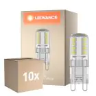 Multipack 10x Ledvance Performance LED Capsule Klar G9 2.6W 320lm - 827 Extra Warmweiß | Ersatz Für 30W