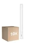Multipack 10x Philips CorePro PL-L LED Glühbirne Mains 24W - 830 Warmweiß | 4-Pins - Ersatz Für 55W