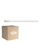 Multipack 10x Philips Master LED Röhre T8 (EM/Mains) Ultra Output 20W 3400lm - 830 Warmweiß | 150cm - Ersatz Für 58W